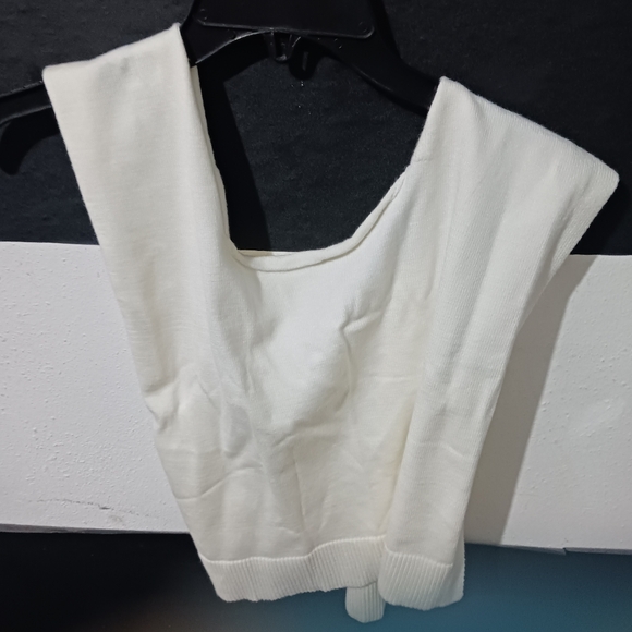 NEW Women White Wrap Short Shawl - Picture 8 of 9